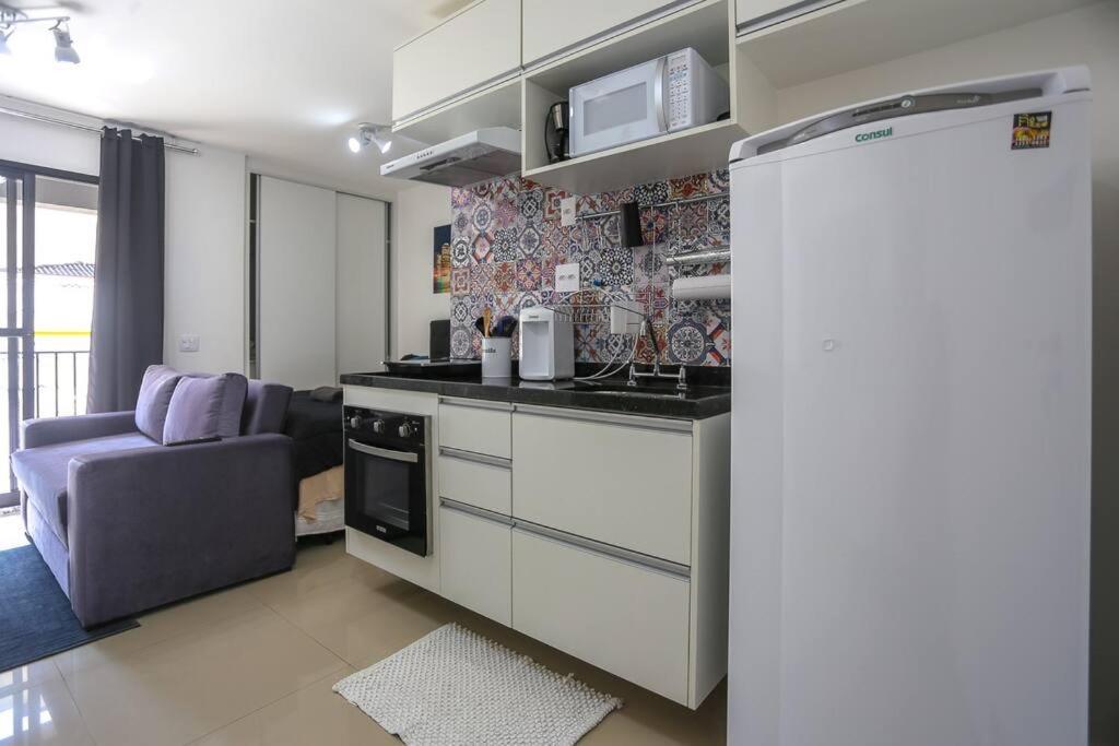 Appartement Studio Lindo Ao Lado Do Metro Santa Cecilia à São Paulo Extérieur photo